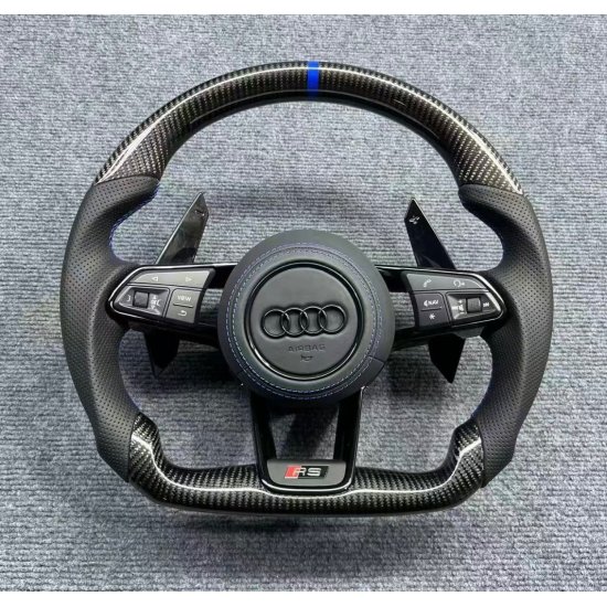 Τιμόνι Για Audi Carbon RS Blue