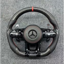 Τιμόνι Για Mercedes Carbon Red Line