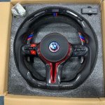 Τιμόνι Για BMW Carbon Με Οθονη Red
