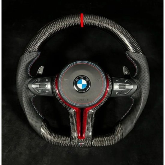 Τιμόνι Για BMW Carbon Devil Red