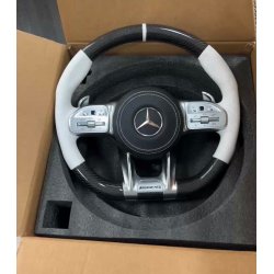 Τιμόνι Για Mercedes Carbon White